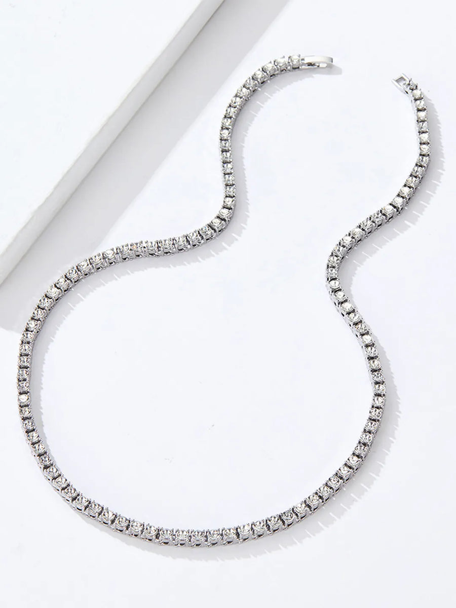 Timeless Glow Tennis Chain Necklace